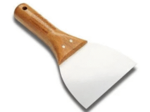 Dekor 003 Macun Ispatula Ahşap sap Yay Çeliği 9Cm