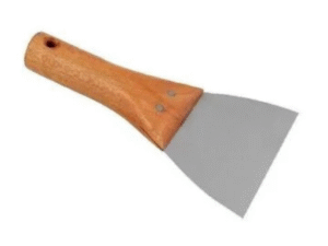 Dekor 001 Macun Ispatula Ahşap sap Yay Çeliği 6Cm