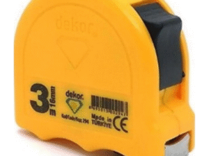 Dekor 294 Şerit Metre Sarı 3x16mm
