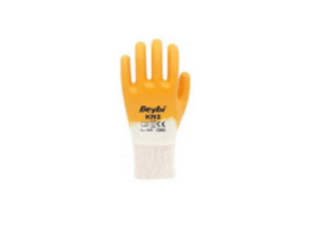 Beybi KN3 Flex Nitril Sarı Eldiven 10 Numara
