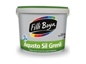 Filli Boya Aqusto Sil Grenli Dış Cephe Boyası 25 KG Beyaz