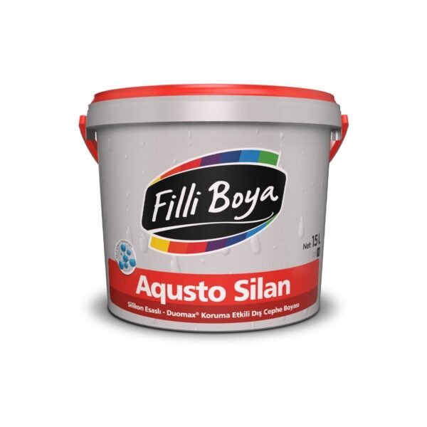 Filli Boya Aqusto Silan Silikonlu Dış Cephe Boyası 1.25 LT Beyaz