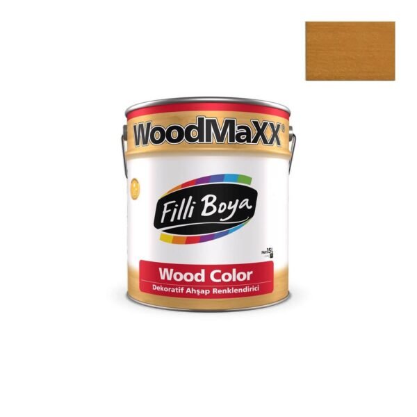 Filli Boya Wood Color Ahşap Koruyucu 0.75 LT Rustik Açık Meşe